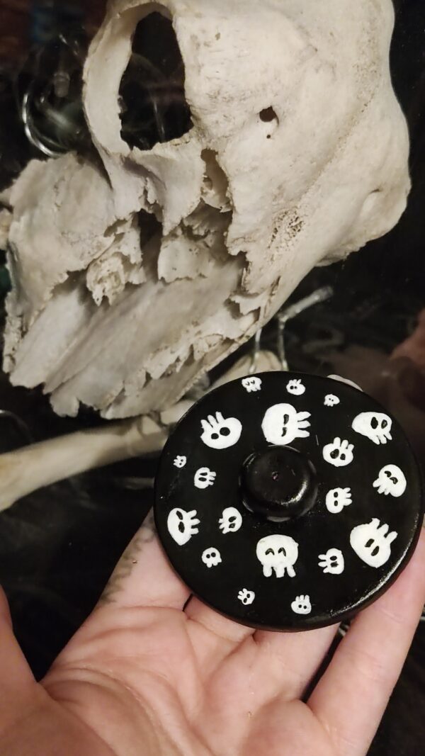 Soporte de incienso - skull - Imagen 3