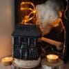 Quemador Gótico Casa Embrujada – Kit "Murder House" con Wax Melts de Incienso y Cedro