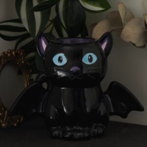 Quemador Gato-Murciélago Bat Cat – Pack Aromaterapia con Wax Melt "Bat Cave"