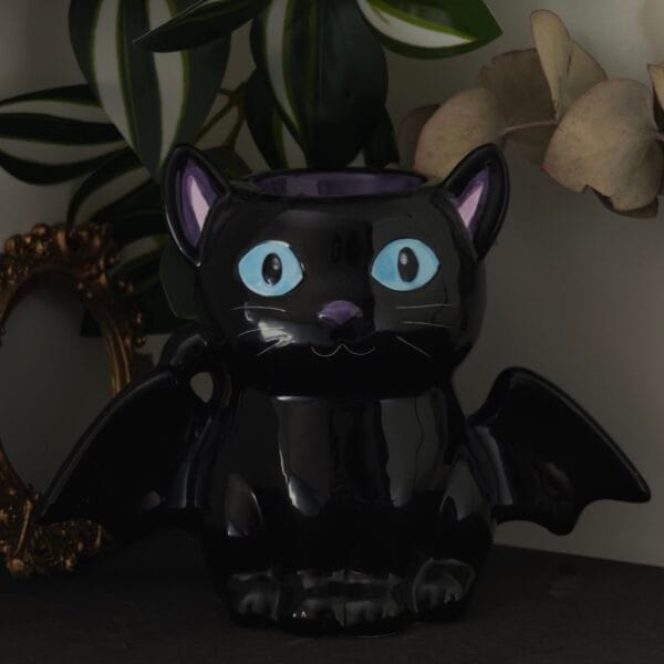Quemador Gato-Murciélago Bat Cat – Pack Aromaterapia con Wax Melt "Bat Cave"