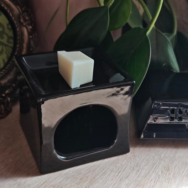 Quemador Gótico Casa Embrujada – Kit "Murder House" con Wax Melts de Incienso y Cedro