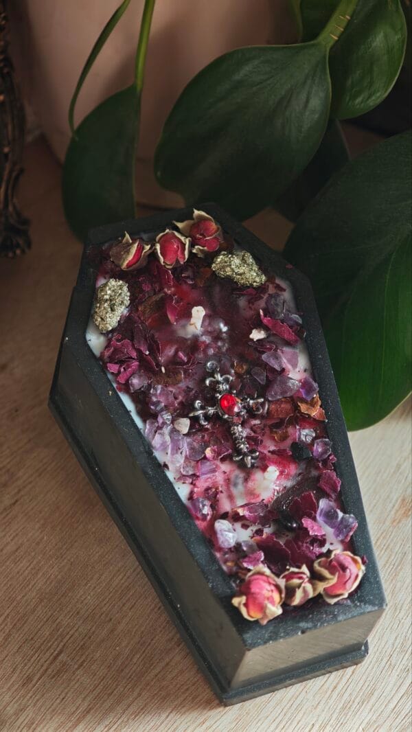 Vela "Eterno Romance": Melocotón y Flores Silvestres