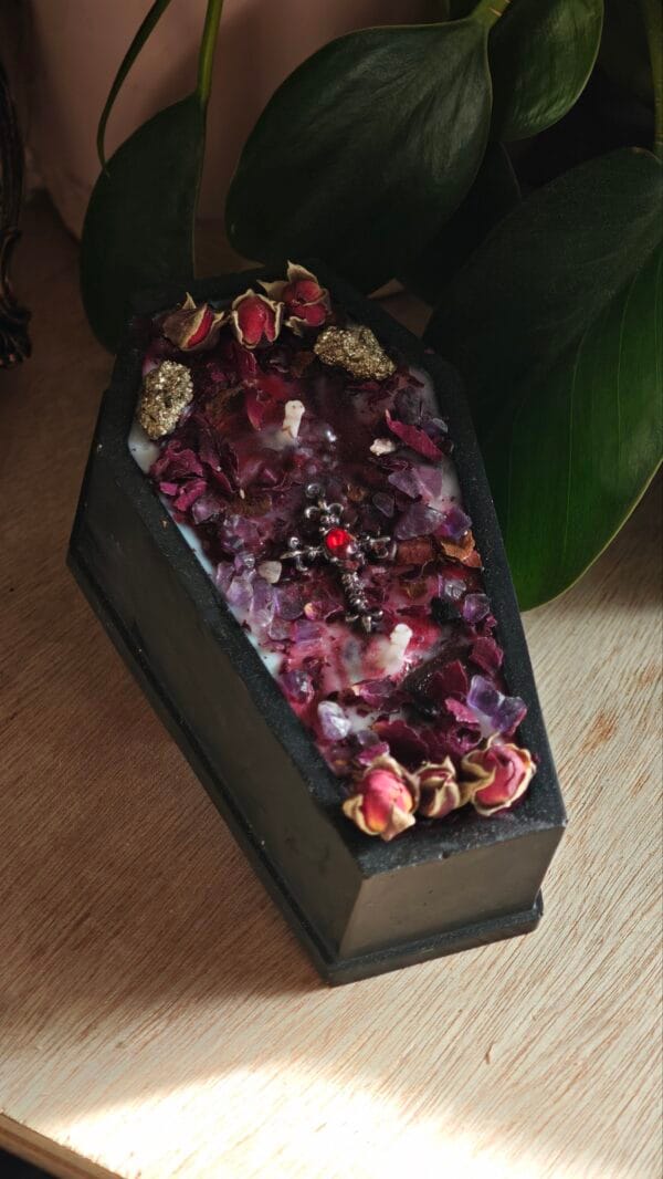 Vela "Eterno Romance": Melocotón y Flores Silvestres