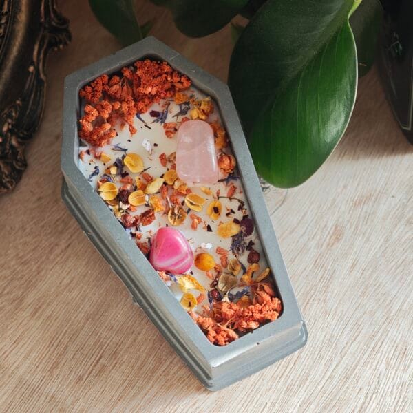 ProducVela de Cemento "Amanecer Alquímico": Incienso, Pimienta y Cítricosto