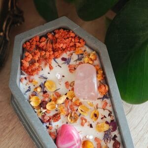 ProducVela de Cemento "Amanecer Alquímico": Incienso, Pimienta y Cítricosto