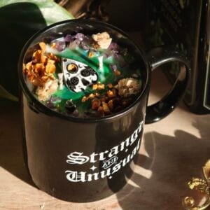 Vela Taza 'Strange and Unusual' – Pócima de Frutas Místicas (250ml)