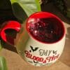 Vela Taza 'My Blood Type is Coffee' – Aroma Vampire Library (Cedro, Incienso y Pimienta) 350ml