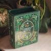 2026/04/1000132603-scaled.jpg Jarrón Grimorio "Green Witch" - Cerámica Decorativa Estilo Libro (13.5 cm)