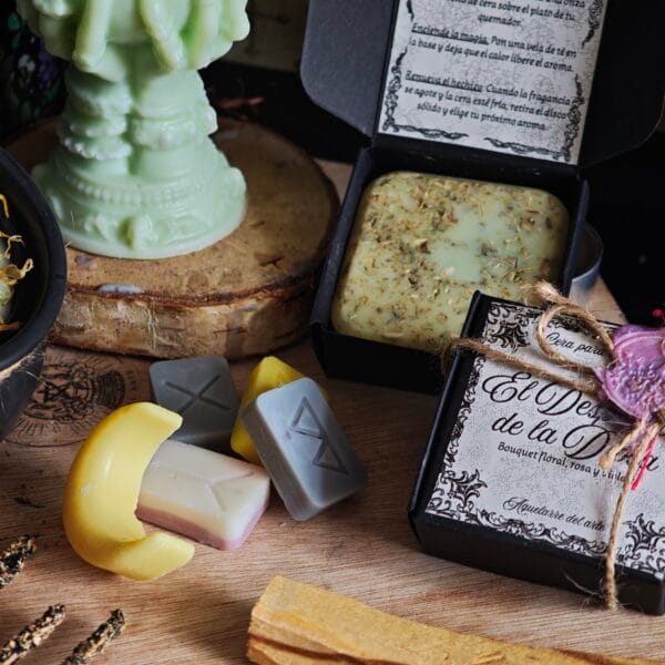 Pack Ritual Bruja Verde – Velas aromáticas, incienso y ritual de limpieza Edición Beltane