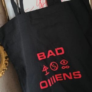 Tote Bag Bad Omens - Simbología Red Edition 👁️⚡