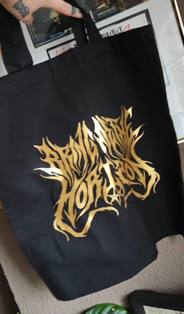 2026/04/1000134055.jpg Tote Bag BMTH - Golden Logo Edition 🤘✨