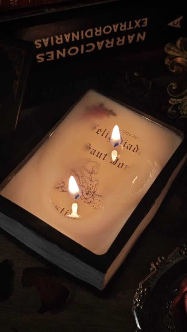 Libro de Resina Personalizado: Caja o Vela Artesanal