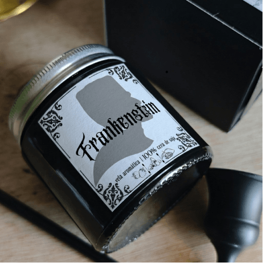 Frankenstein | Vela aromática hecha a mano