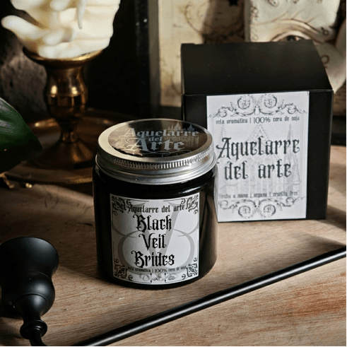 Hexenlight (7) Vela Black Veil Brides | Vela aromática hecha a mano