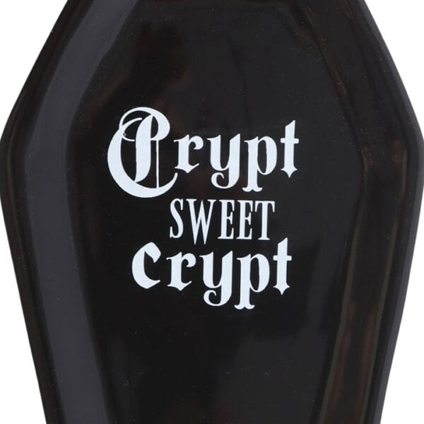 Bandeja para Joyas, velas y minerales "Crypt Sweet Crypt" – Organizador de Ataúd Gótico