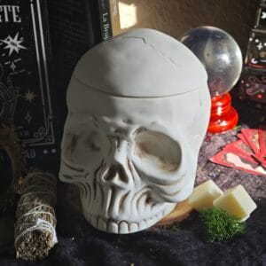 Quemador de Cera "Memento Mori" – Esencias de Cementerio