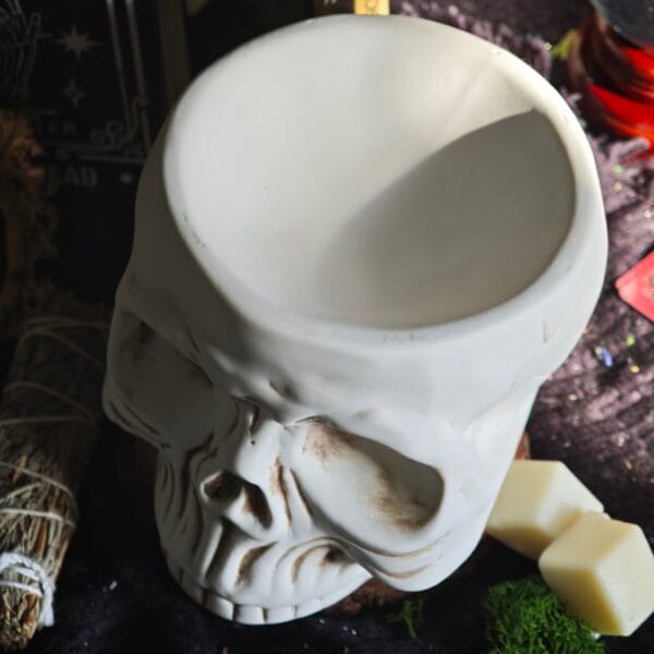 Quemador de Cera "Memento Mori" – Esencias de Cementerio