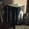 Quemador de Cera "Libro de Hechizos del Gato Negro" – Decoración Esotérica