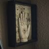 IMG_20260506_191001 Cuadro de Pared "Palmistry Companion" – Arte Esotérico de Quiromancia con Marco Negro