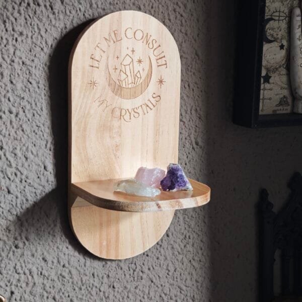 Altar de Pared "Crystal Consult" – Decoración Esotérica
