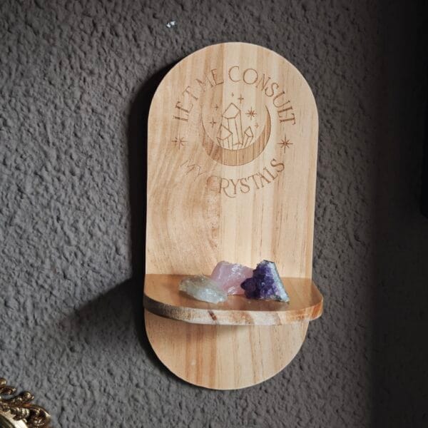 Altar de Pared "Crystal Consult" – Decoración Esotérica