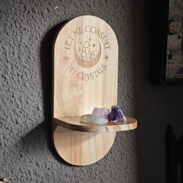 Altar de Pared "Crystal Consult" – Decoración Esotérica