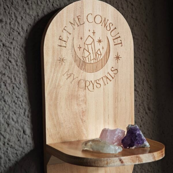 Altar de Pared "Crystal Consult" – Decoración Esotérica
