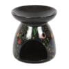 Quemador de Cera "Midnight Bloom" – Decoración Botánica Oscura