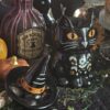 Quemador de aceite Gato Negro de Folclore Tenebroso