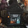 Quemador de waxmelt y aceite Biblioteca Encantada