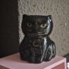 Quemador de aceite y waxmelt Gato Negro Mágico