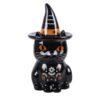 Quemador de aceite Gato Negro de Folclore Tenebroso