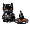 Quemador de aceite Gato Negro de Folclore Tenebroso