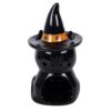 Quemador de aceite Gato Negro de Folclore Tenebroso