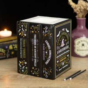Quemador y calentador de cera Libros de la Botica de la Bruja