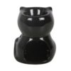 Quemador de aceite y waxmelt Gato Negro Mágico