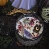 Midnight Fortune – Vela con Pirita y Amatista