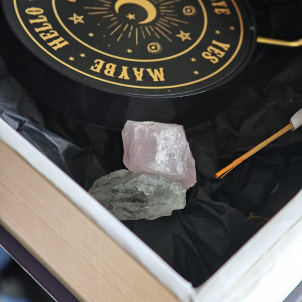 FORTUNE TELLER XXL – Caja Regalo con Péndulo, Velas, Minerales e Inciensos