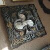 Espejo Steampunk Trébol – Decoración de Pared